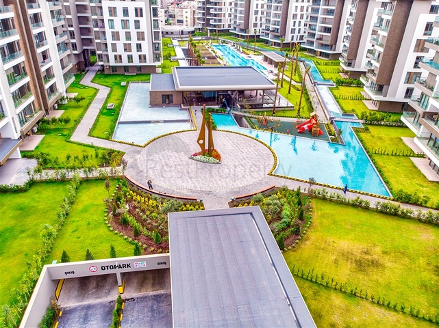 A 3+1 apartment in the Gursu - Antalya neighborhood