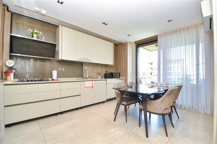 A 3+1 apartment in the Gursu - Antalya neighborhood