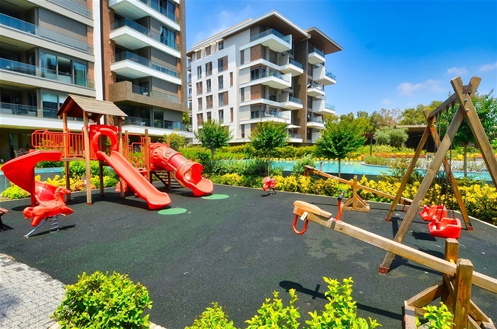 A 3+1 apartment in the Gursu - Antalya neighborhood