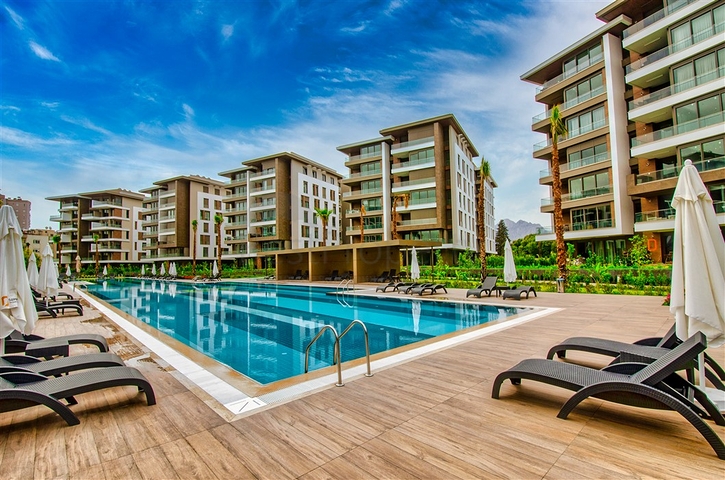 A 3+1 apartment in the Gursu - Antalya neighborhood