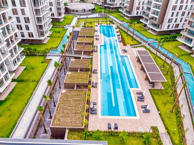 A 3+1 apartment in the Gursu - Antalya neighborhood