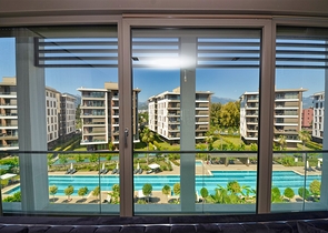 A 3+1 apartment in the Gursu - Antalya neighborhood
