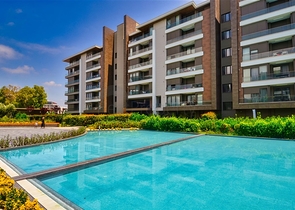A 3+1 apartment in the Gursu - Antalya neighborhood