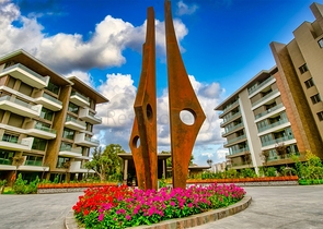 A 3+1 apartment in the Gursu - Antalya neighborhood