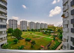 3+1 apartment in the residential area of Kemeragzy - Antalya 