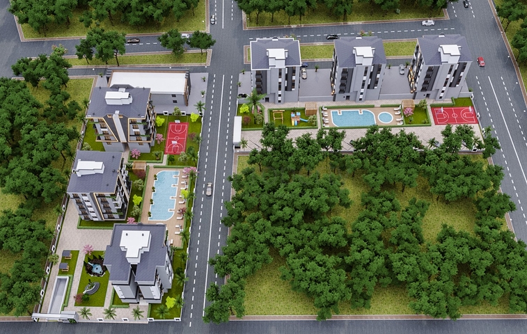 Investment project in Kepez - Antalya area 