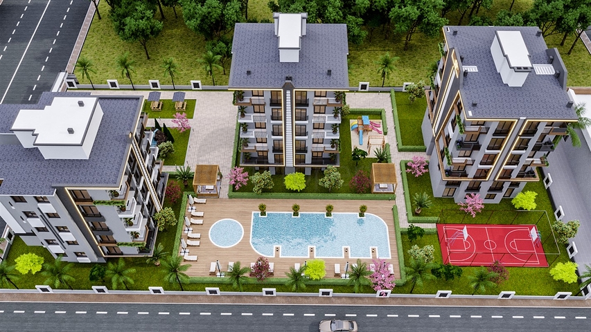 Investment project in Kepez - Antalya area 