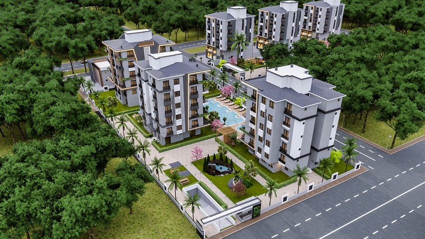 Investment project in Kepez - Antalya area 