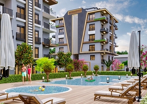Investment project in Kepez - Antalya area 