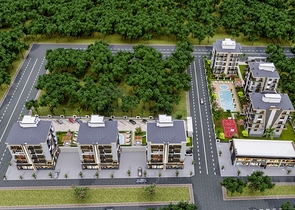 Investment project in Kepez - Antalya area 