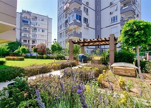3+1 and 4+1 apartments in Caglayan - Antalya neighborhood 