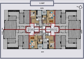 Investment project in Antalya city center 