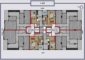 Investment project in Antalya city center 