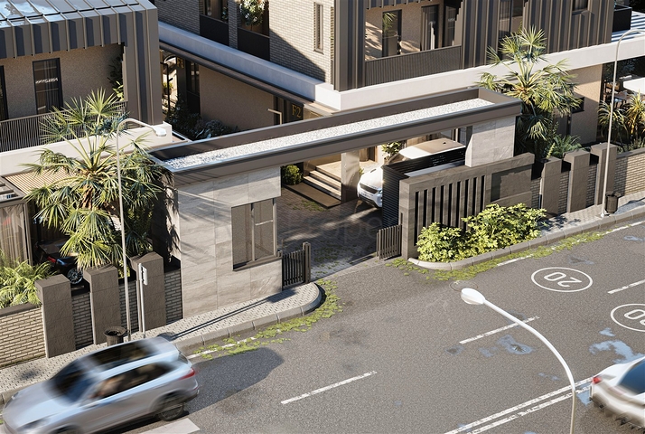 4+1 villa in Doshemealti - Antalya area