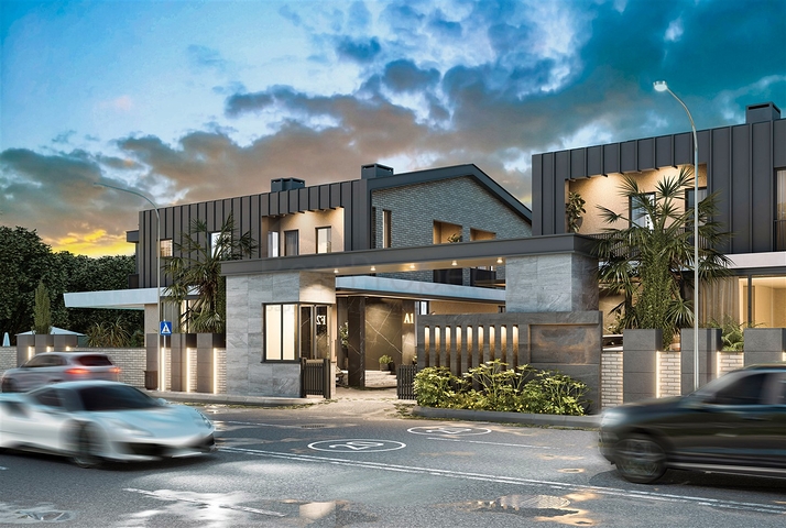 4+1 villa in Doshemealti - Antalya area