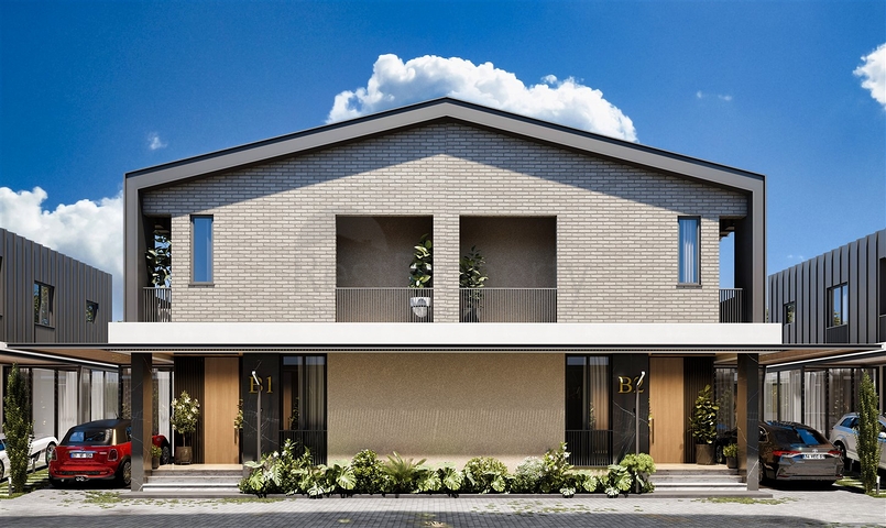 4+1 villa in Doshemealti - Antalya area