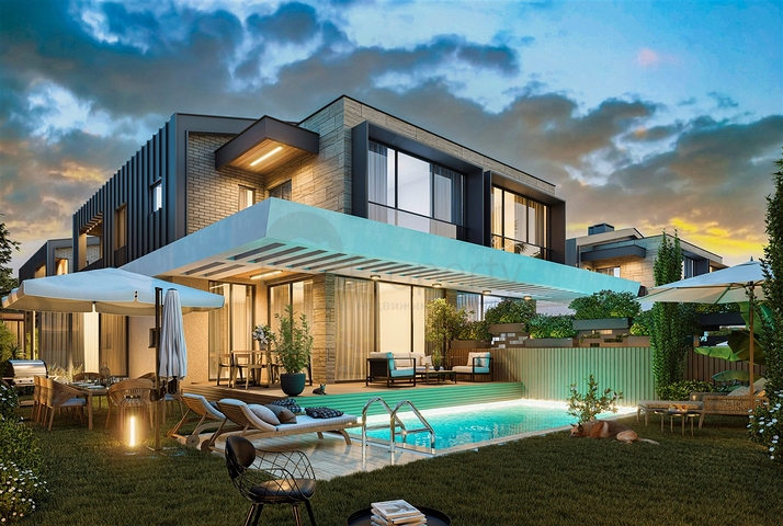 4+1 villa in Doshemealti - Antalya area