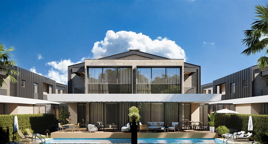 4+1 villa in Doshemealti - Antalya area