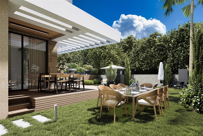 4+1 villa in Doshemealti - Antalya area