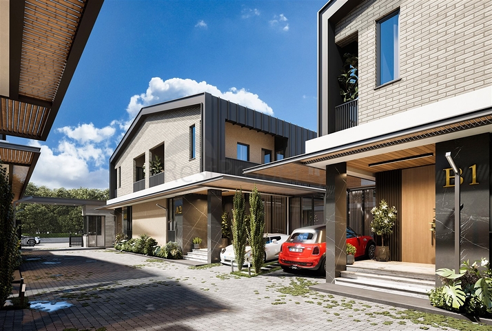 4+1 villa in Doshemealti - Antalya area