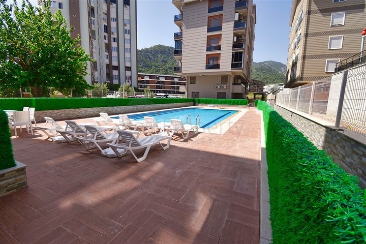 1+1 apartment in Sarysu - Antalya neighborhood 