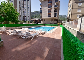 1+1 apartment in Sarysu - Antalya neighborhood 