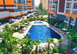 1+1 apartment for sale in the prestigious complex of Kepez - Antalya district