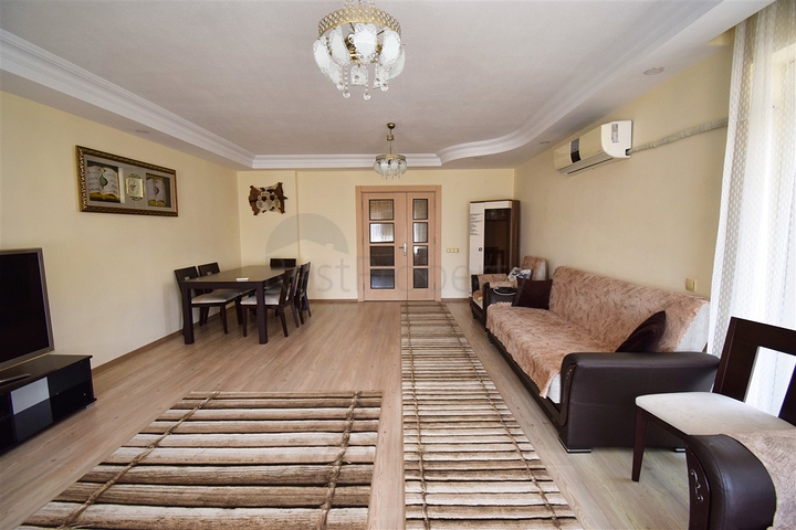 6+2 duplex apartment in Antalya city center 