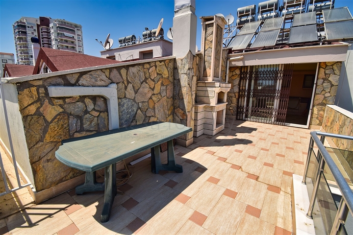 6+2 duplex apartment in Antalya city center 