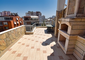 6+2 duplex apartment in Antalya city center 