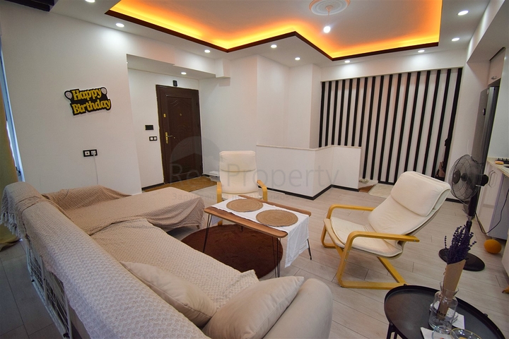 A 3+1 apartment in the Kyzylaryk - Antalya microdistrict 