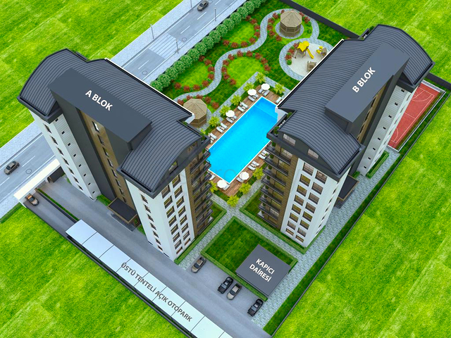 Investment project in the Altyntas - Antalya area 