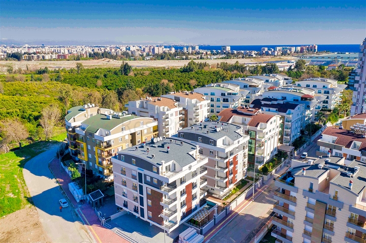 A 2+1 apartment in the Persimmon - Antalya neighborhood 