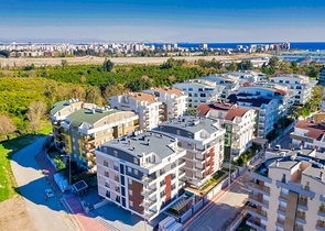 A 2+1 apartment in the Persimmon - Antalya neighborhood 