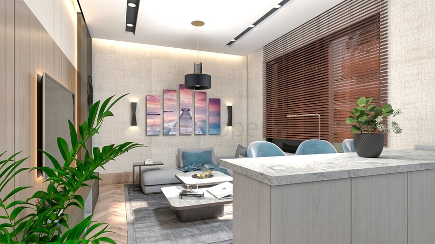 1+1 apartment in Altyntas - Antalya area 