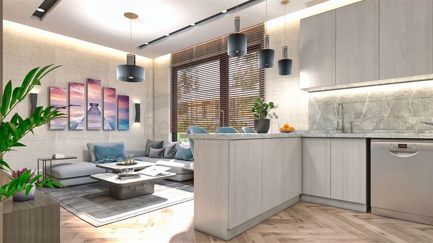 1+1 apartment in Altyntas - Antalya area 