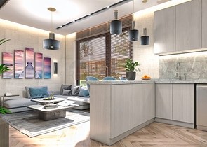 1+1 apartment in Altyntas - Antalya area 