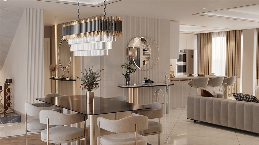 3+1 and 5+2 villas in Guzelyurt - Antalya residential area 