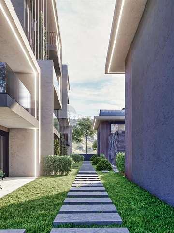 3+1 and 5+2 villas in Guzelyurt - Antalya residential area 