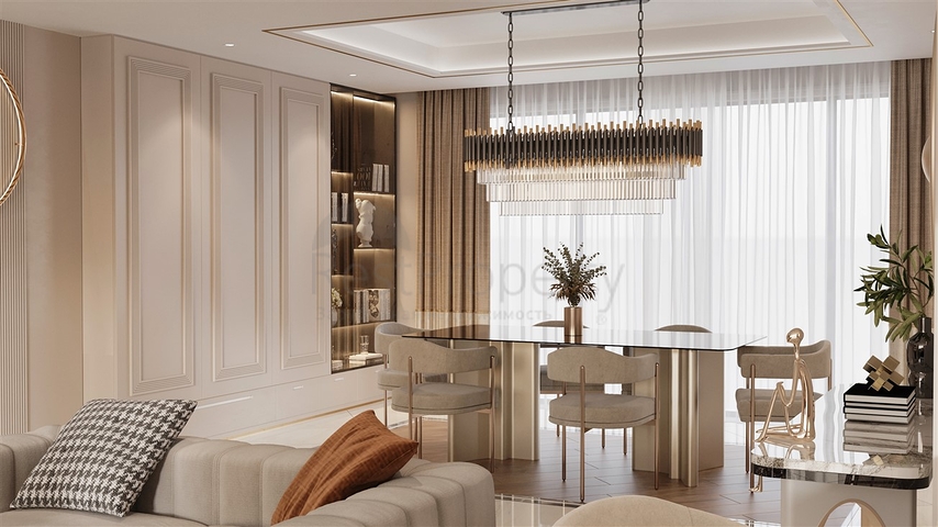 3+1 and 5+2 villas in Guzelyurt - Antalya residential area 