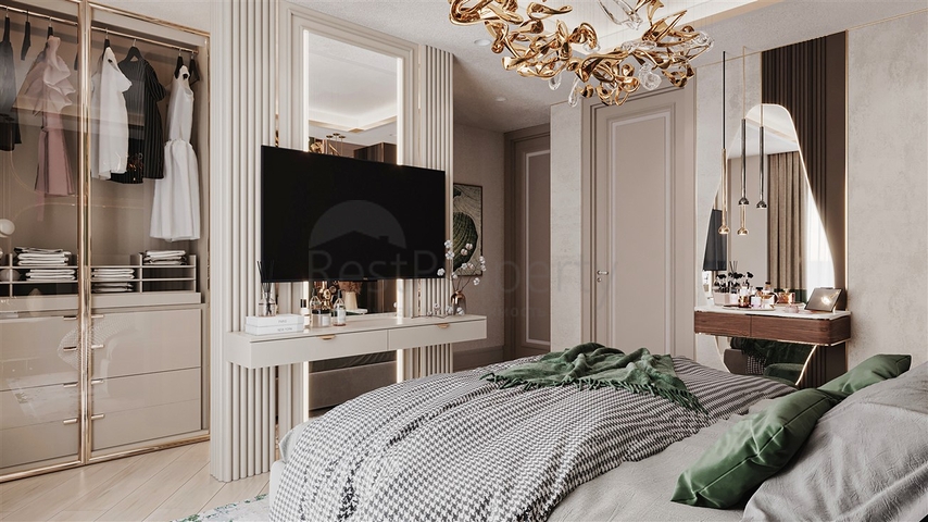 3+1 and 5+2 villas in Guzelyurt - Antalya residential area 