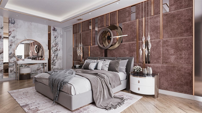 3+1 and 5+2 villas in Guzelyurt - Antalya residential area 