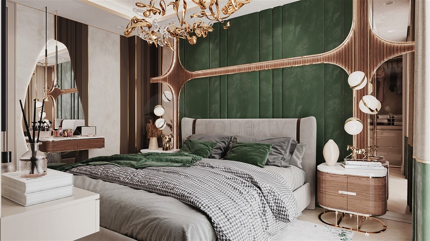 3+1 and 5+2 villas in Guzelyurt - Antalya residential area 