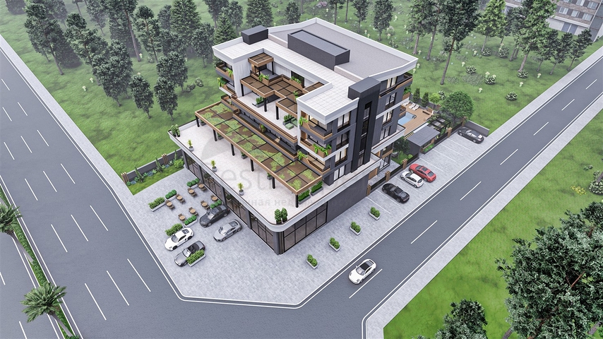 1+1 , 2+1 and 3+1 apartments in Altyntas - Antalya area 