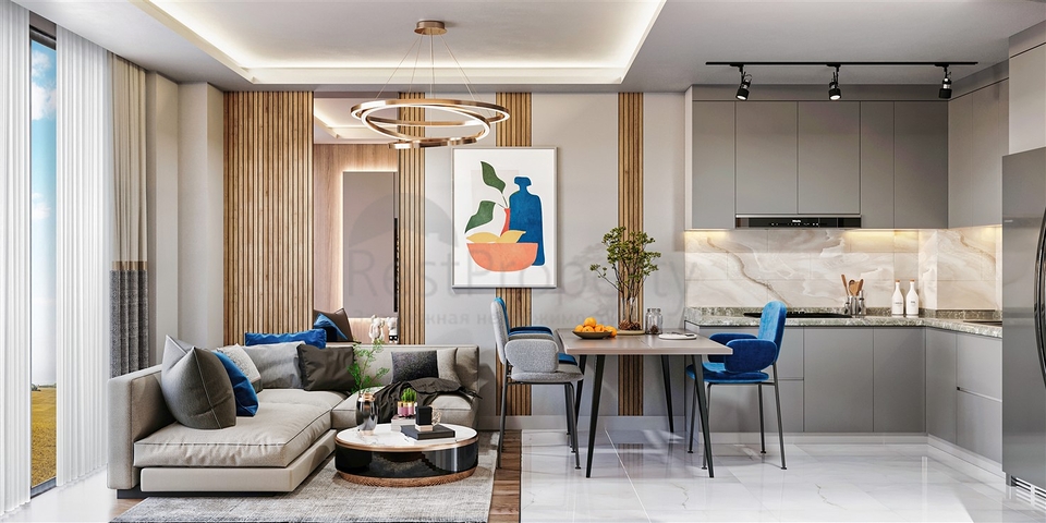 1+1 , 2+1 and 3+1 apartments in Altyntas - Antalya area 