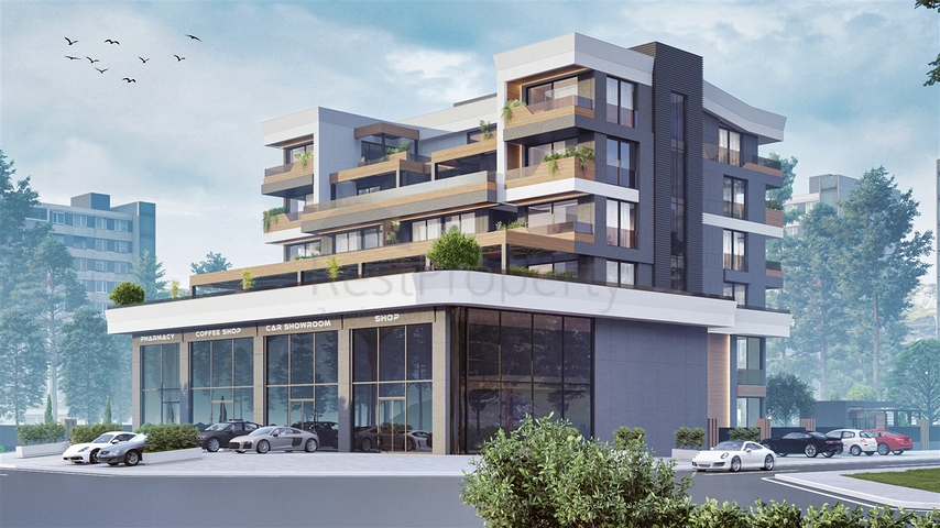 1+1 , 2+1 and 3+1 apartments in Altyntas - Antalya area 