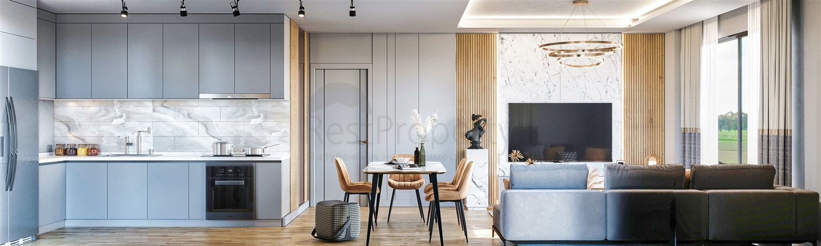 1+1 , 2+1 and 3+1 apartments in Altyntas - Antalya area 