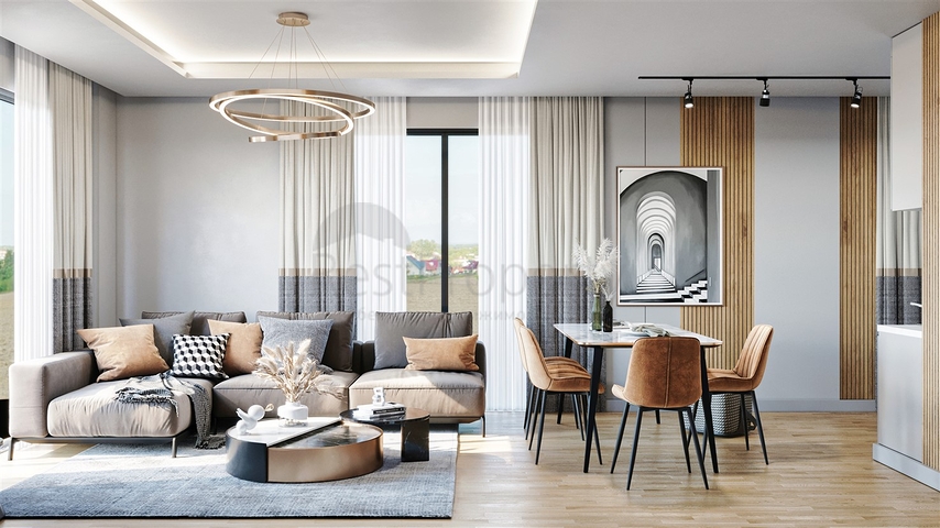 1+1 , 2+1 and 3+1 apartments in Altyntas - Antalya area 