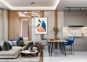 1+1 , 2+1 and 3+1 apartments in Altyntas - Antalya area 