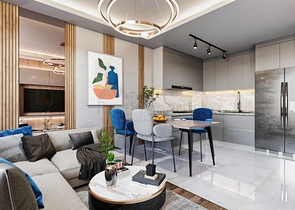 1+1 , 2+1 and 3+1 apartments in Altyntas - Antalya area 